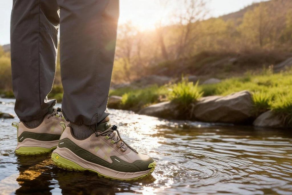 FitVille メンズ ロートップ ハイキングシューズ Low-Top CreekCross V1 体験談