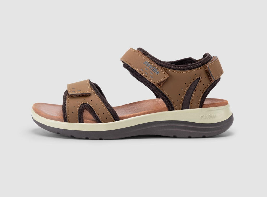 FitVille レディース サンダル FlexiWalk V1 - 1