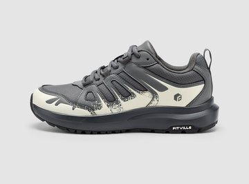FitVille メンズ ロートップ ハイキングシューズ Sturdy Core V5 - 1