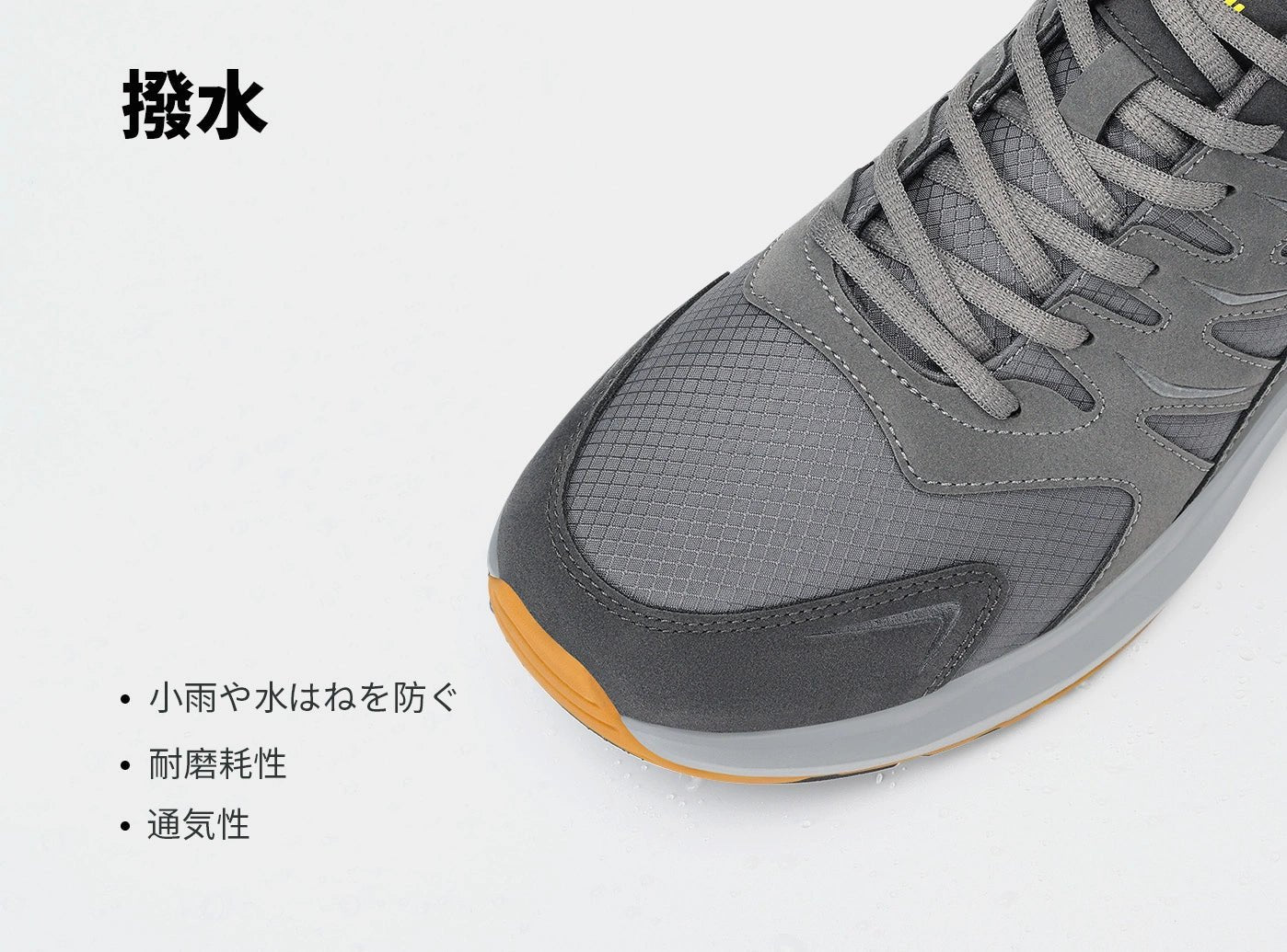 FitVille メンズ ロートップ ハイキングシューズ Sturdy Core V4