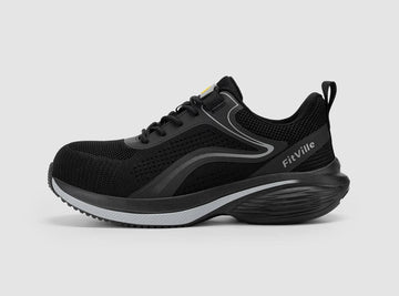 FitVille レディース スニーカー TitanToe コンポジットトゥ 滑り止め V2 - 1
