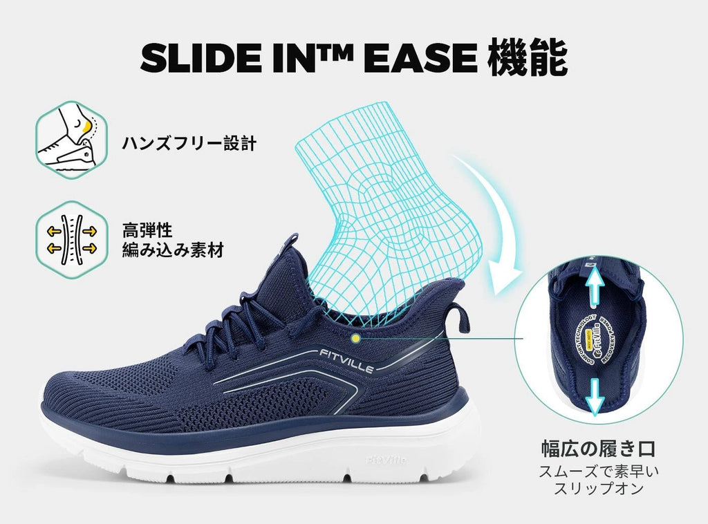 FitVille メンズ Cloud Strider V1 - 2